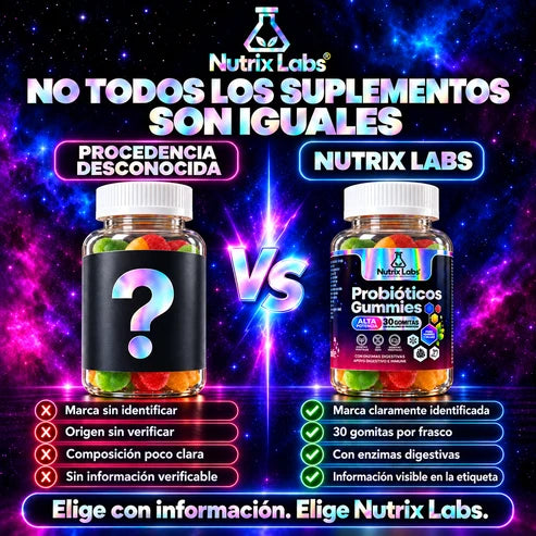 Probióticos | Nutrix Labs  30 Gummies