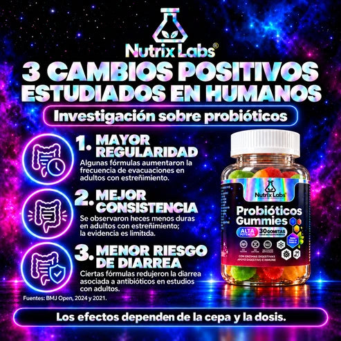 Probióticos | Nutrix Labs  30 Gummies