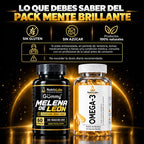 Pack Melena de León & Omega 3 | Nutrix labs 120 Cápsulas