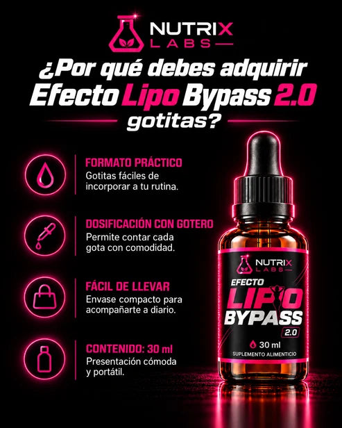 Pack Lipo Bypass 2.0 | Nutrix Labs Gummies + Gotitas