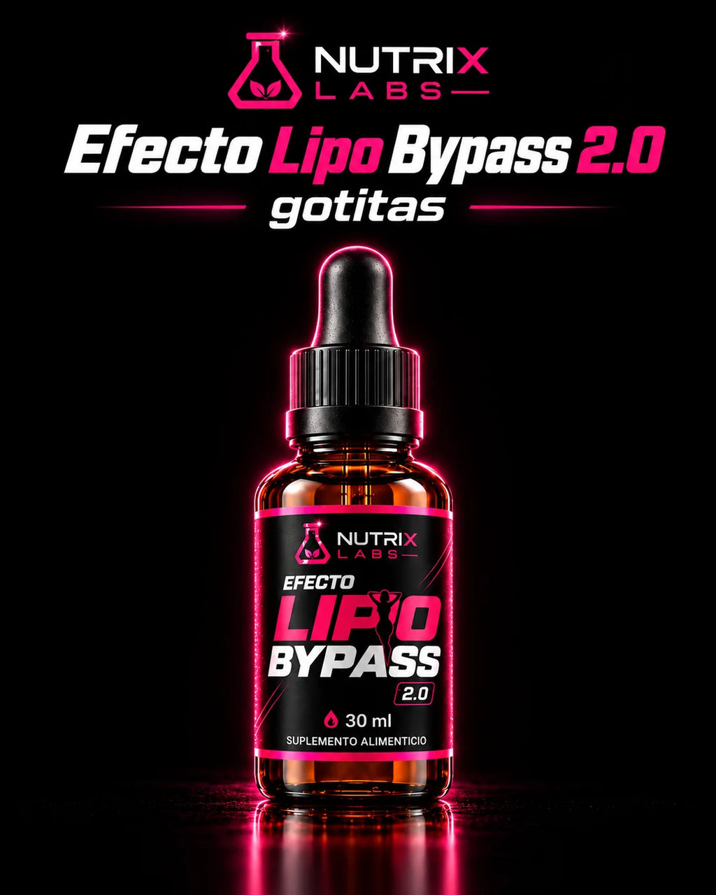 Lipo Bypass 2.0 Gotitas | Nutrix Labs  30 ml