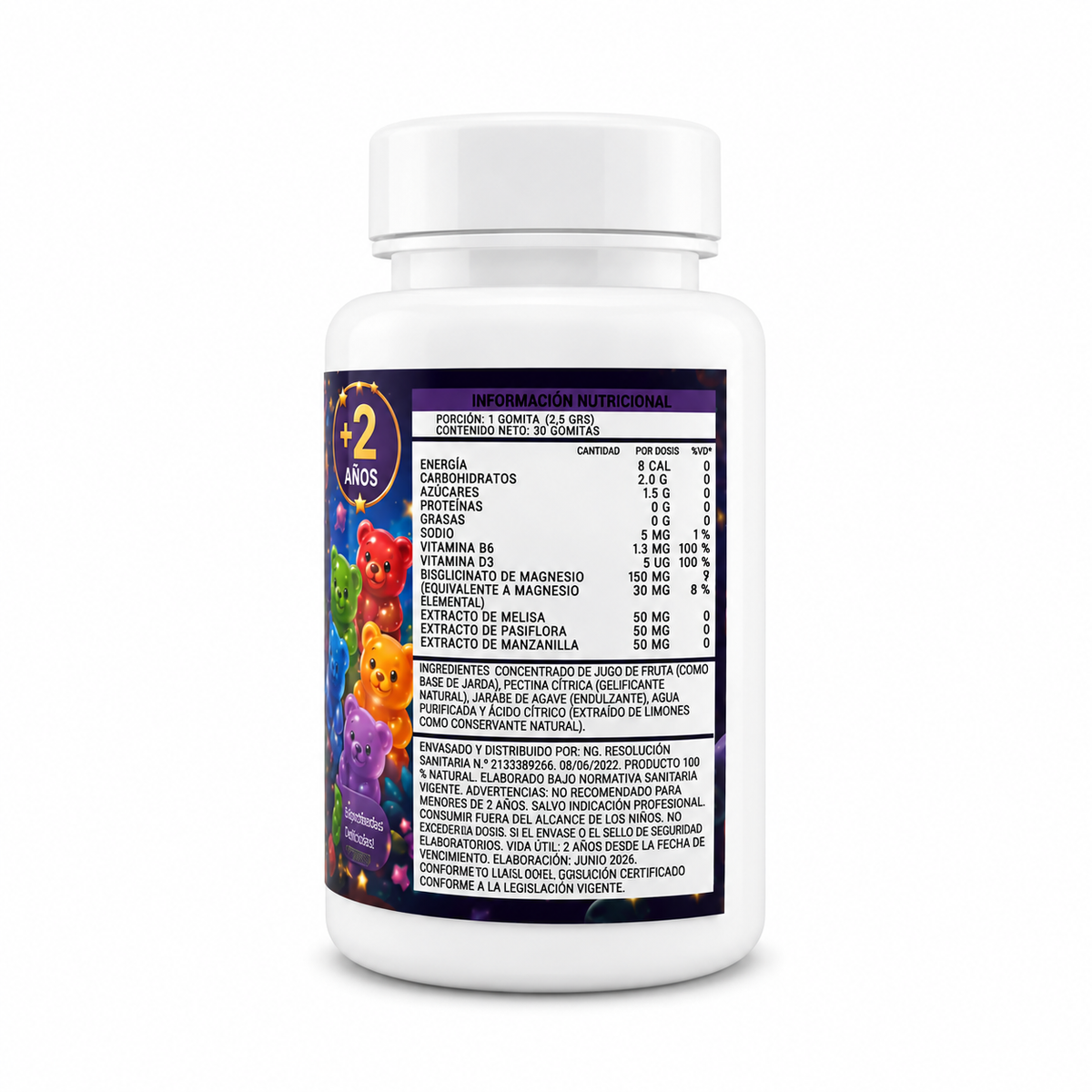 TriPack Melena De León + Omega 3 + Calma |  Tea Integral Kids 90 Gummies