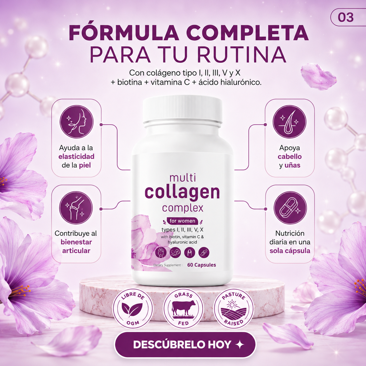Multi Collagen Complex 60 Caps | 2x1 OFERTA ESPECIAL