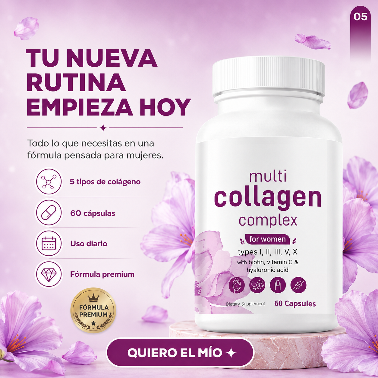 Multi Collagen Complex 60 Caps | 2x1 OFERTA ESPECIAL