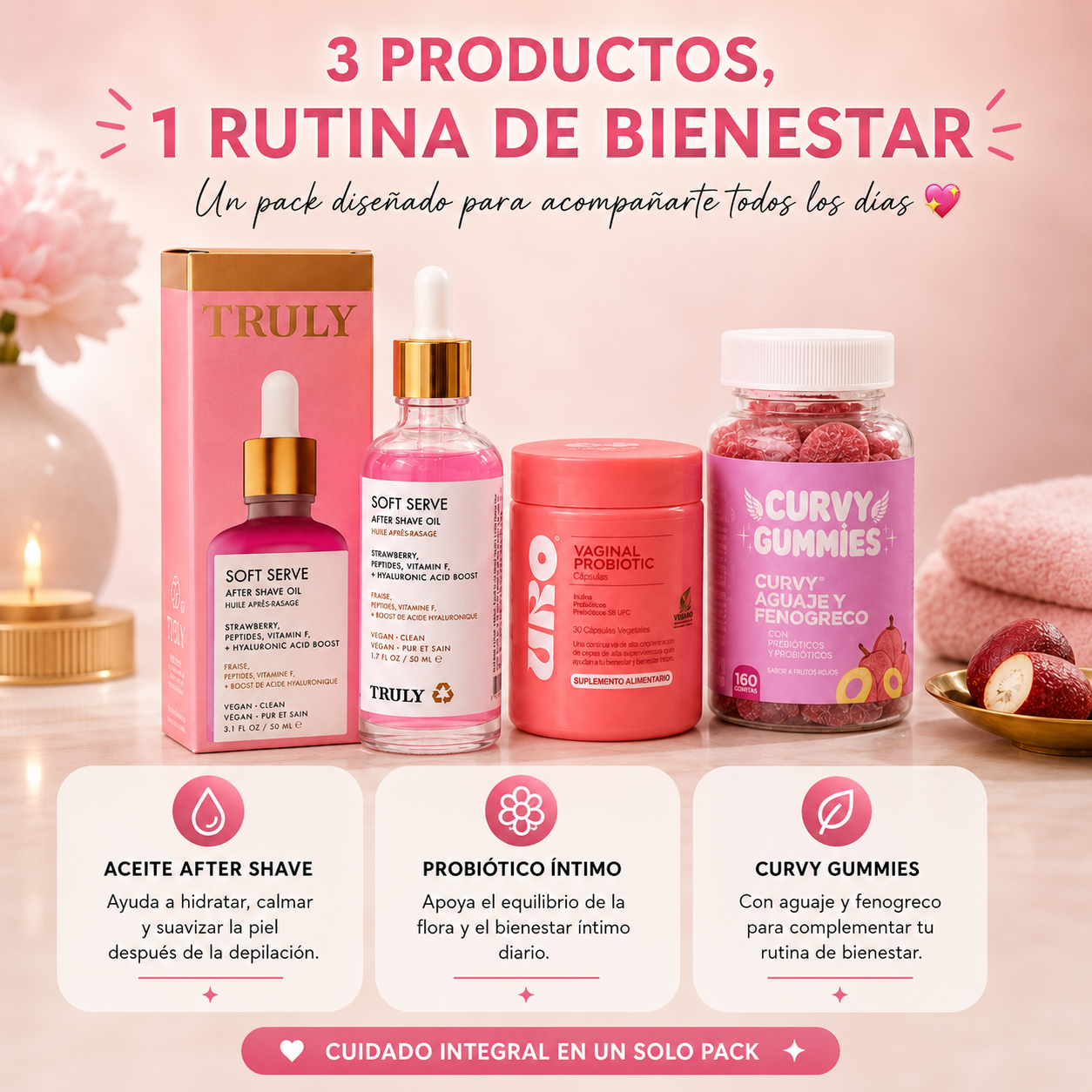 Pack Cuidado Completo para Ella | OFERTA ESPECIAL