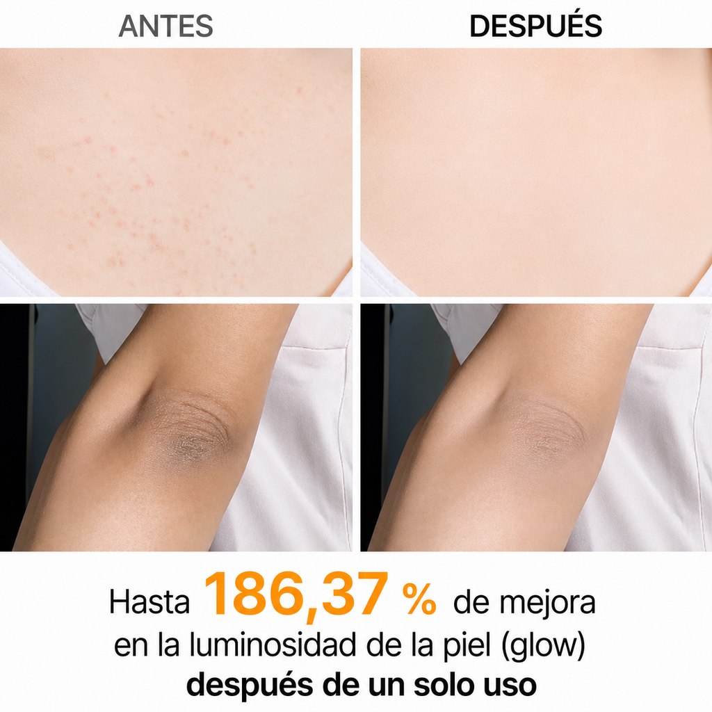Dr. Melaxin Spray Exfoliante para Codos, Rodillas y Axilas 200ml - Renueva tu Piel