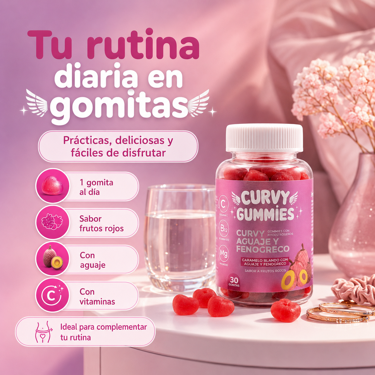 Curvy Gummies 30 Gomitas