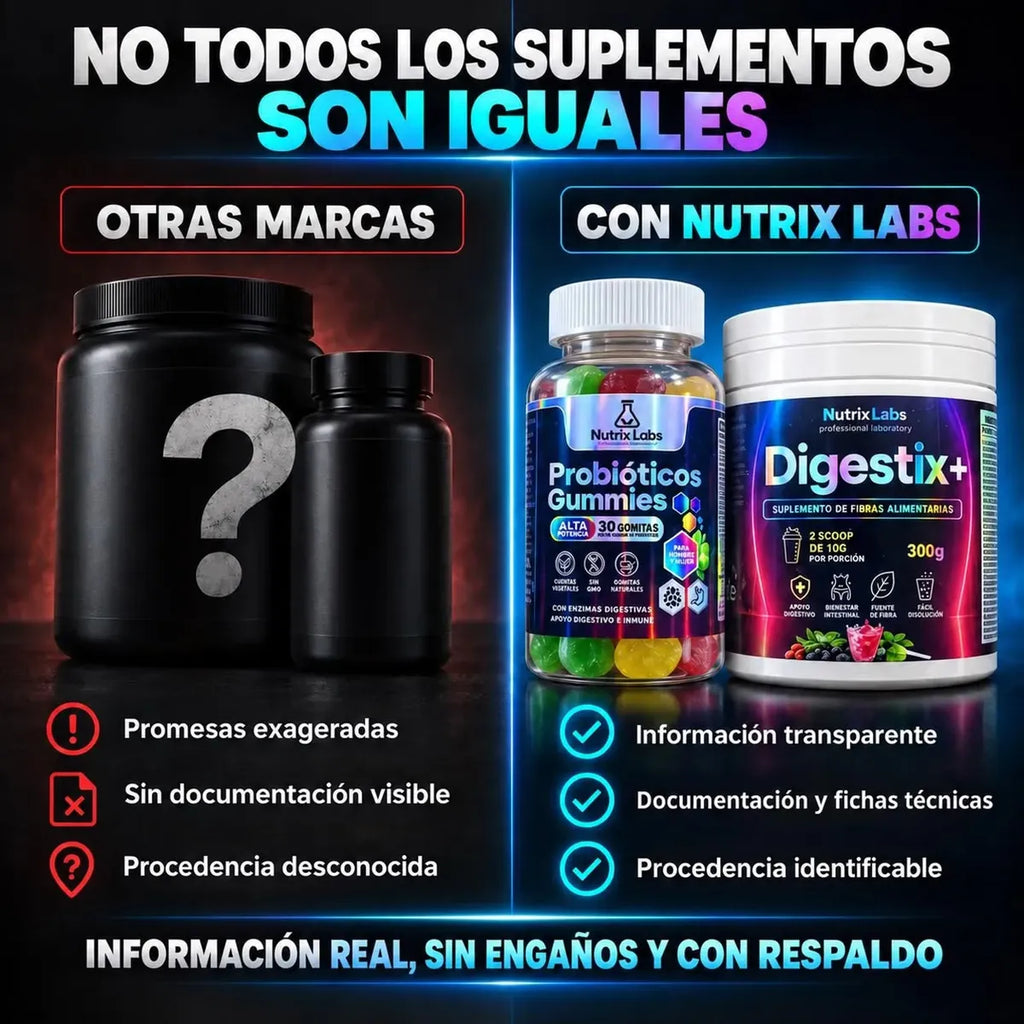 Pack Bienestar Digestivo  | Nutrix Labs  30 Gummies + Suplemento Polvo 300grs