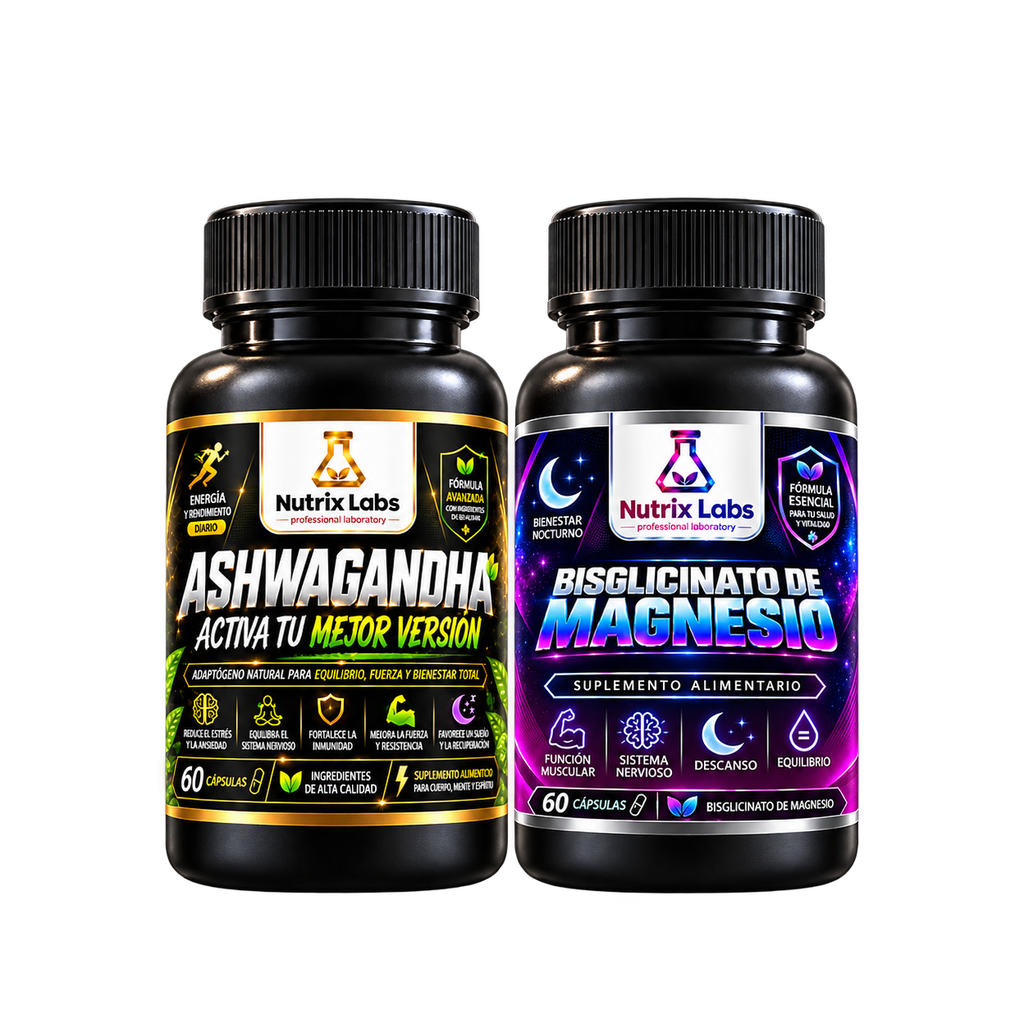 Pack Descanso Intregal |  Nutrix Labs 120 Cápsulas