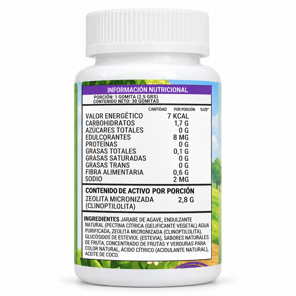 Zeolita Kids  | Tea Integral Kids 30 Gummies