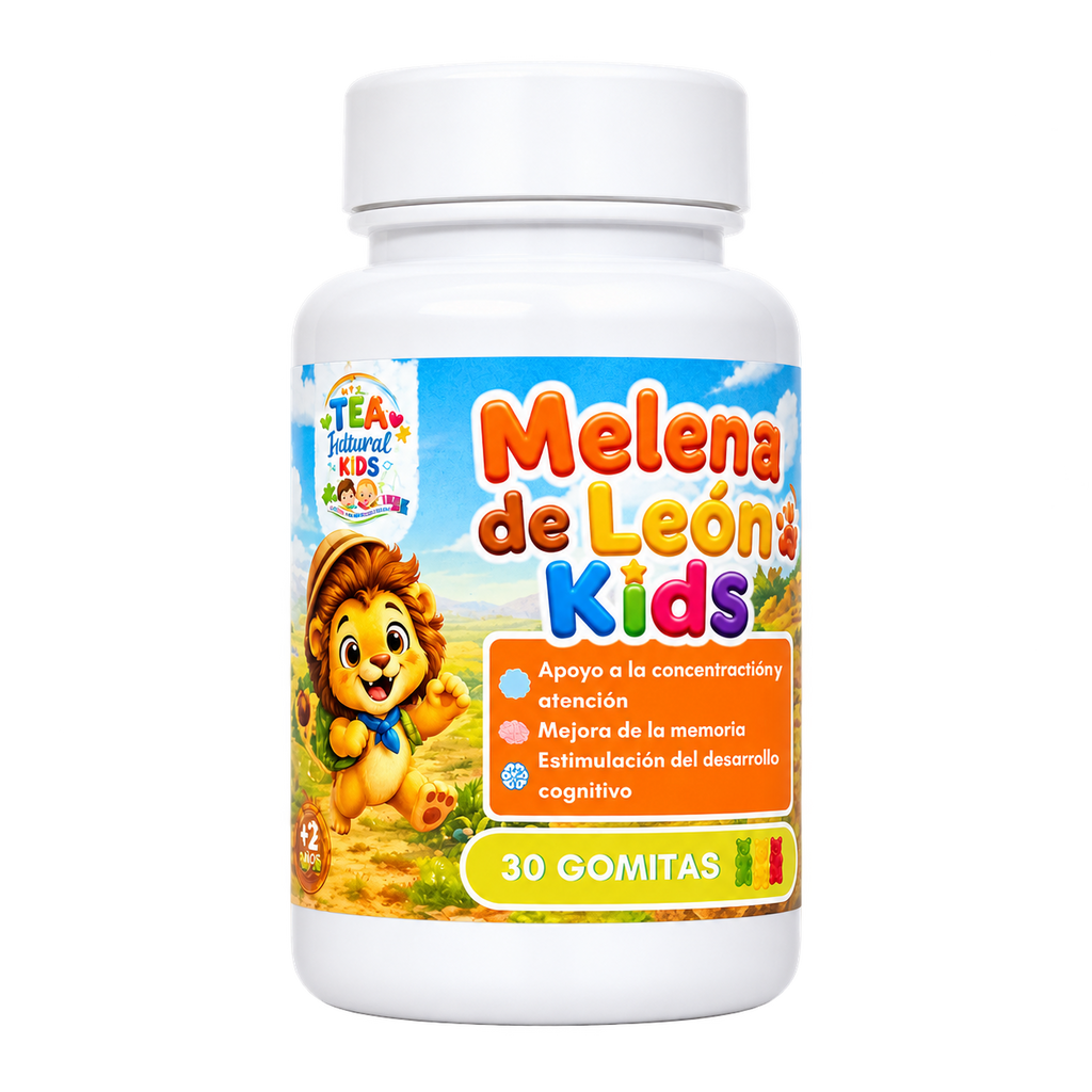 Melena de León  |  Tea Integral Kids 30 Gummies
