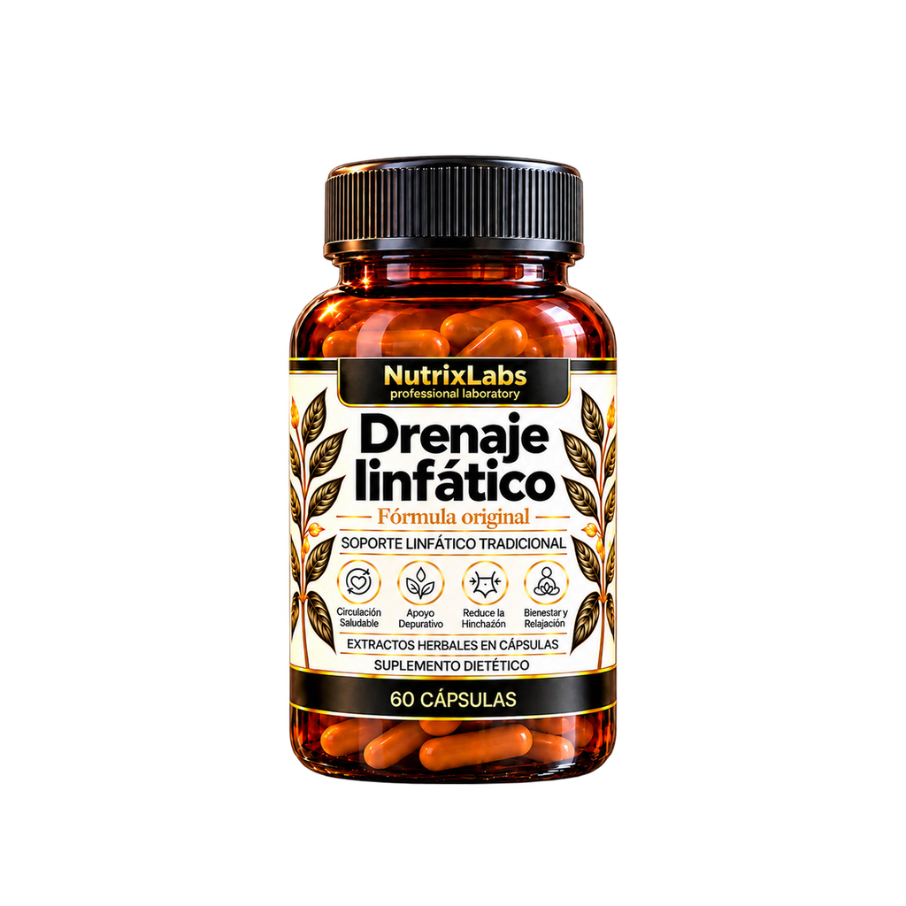 Drenaje Linfático en Cápsulas | Nutrix Labs  60 cápsulas