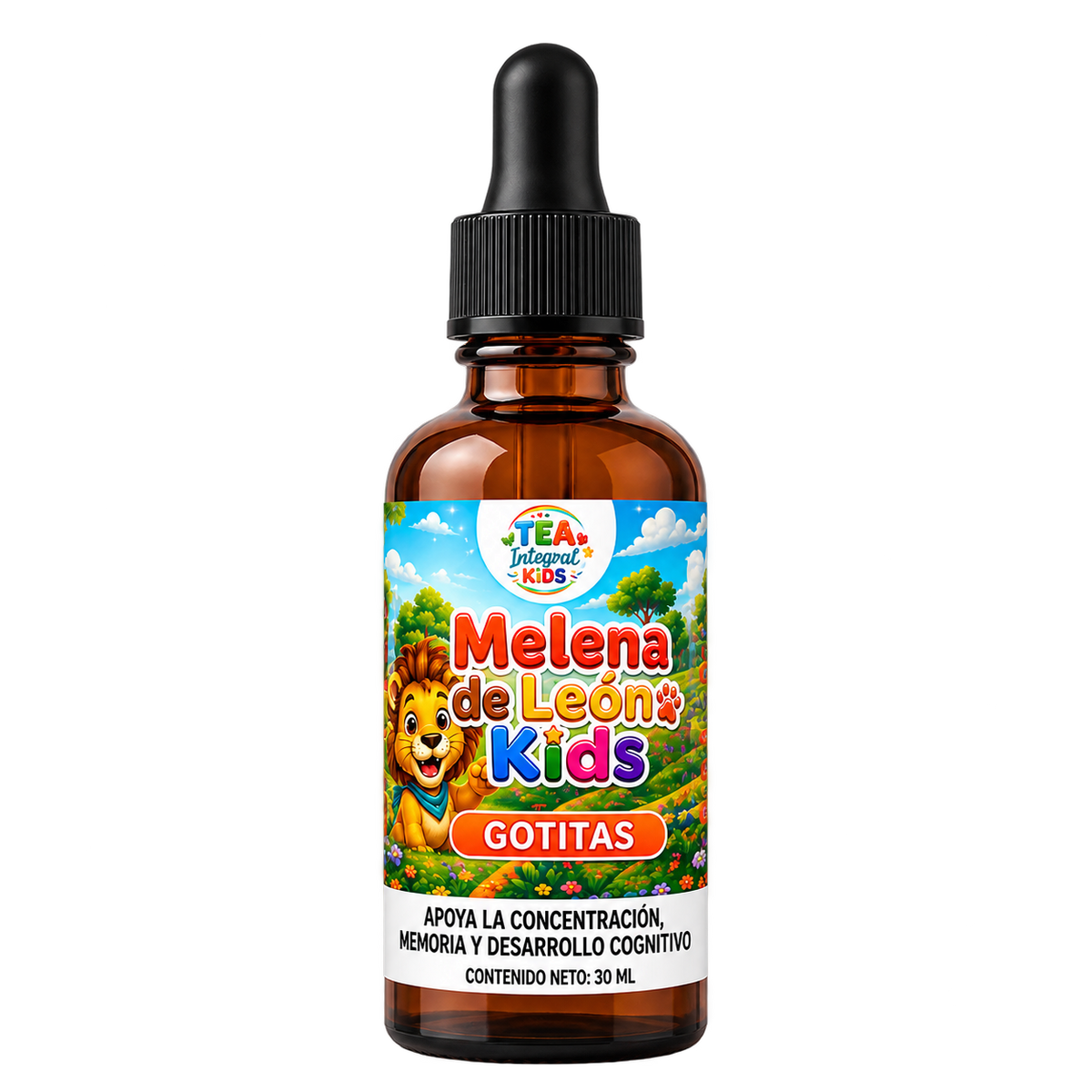 Melena de León Kids Gotitas  |  Tea Integral Kids 30 ml