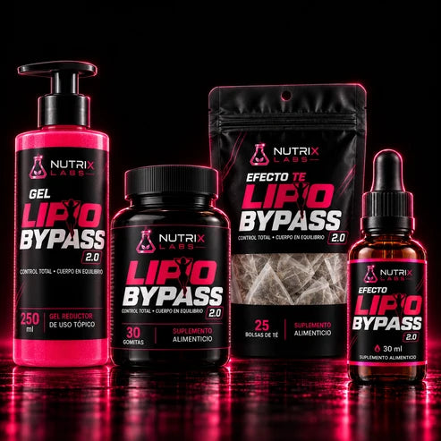 Pack Completo Lipo Bypass 2.0 | Nutrix Labs