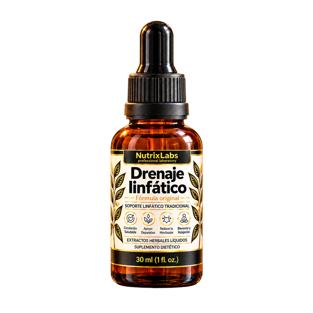 Drenaje Linfático Gotitas | Nutrix Labs  30 ml