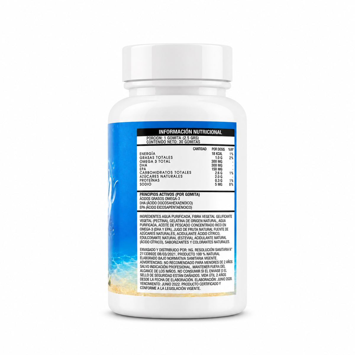 TriPack Melena De León + Omega 3 + Calma |  Tea Integral Kids 90 Gummies
