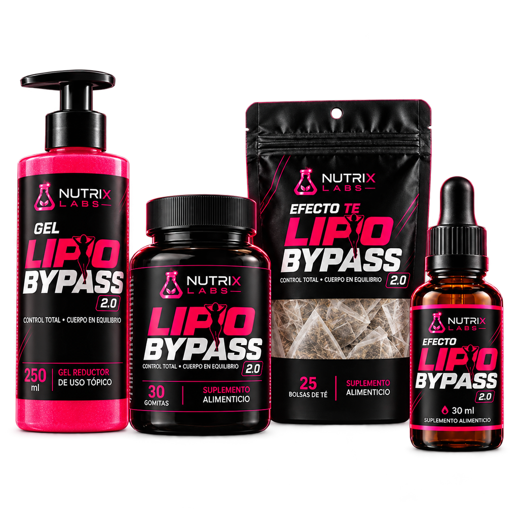 Pack Completo Lipo Bypass 2.0 | Nutrix Labs