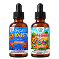 Pack Kids Gotitas Omega 3 + Melena de León  |  Tea Integral Kids 60 ml