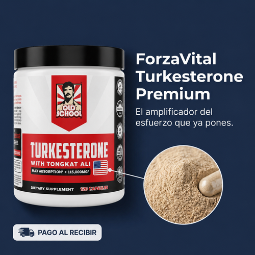 Turkesterone 120 Cápsulas | 2x1 OFERTA LIMITADA