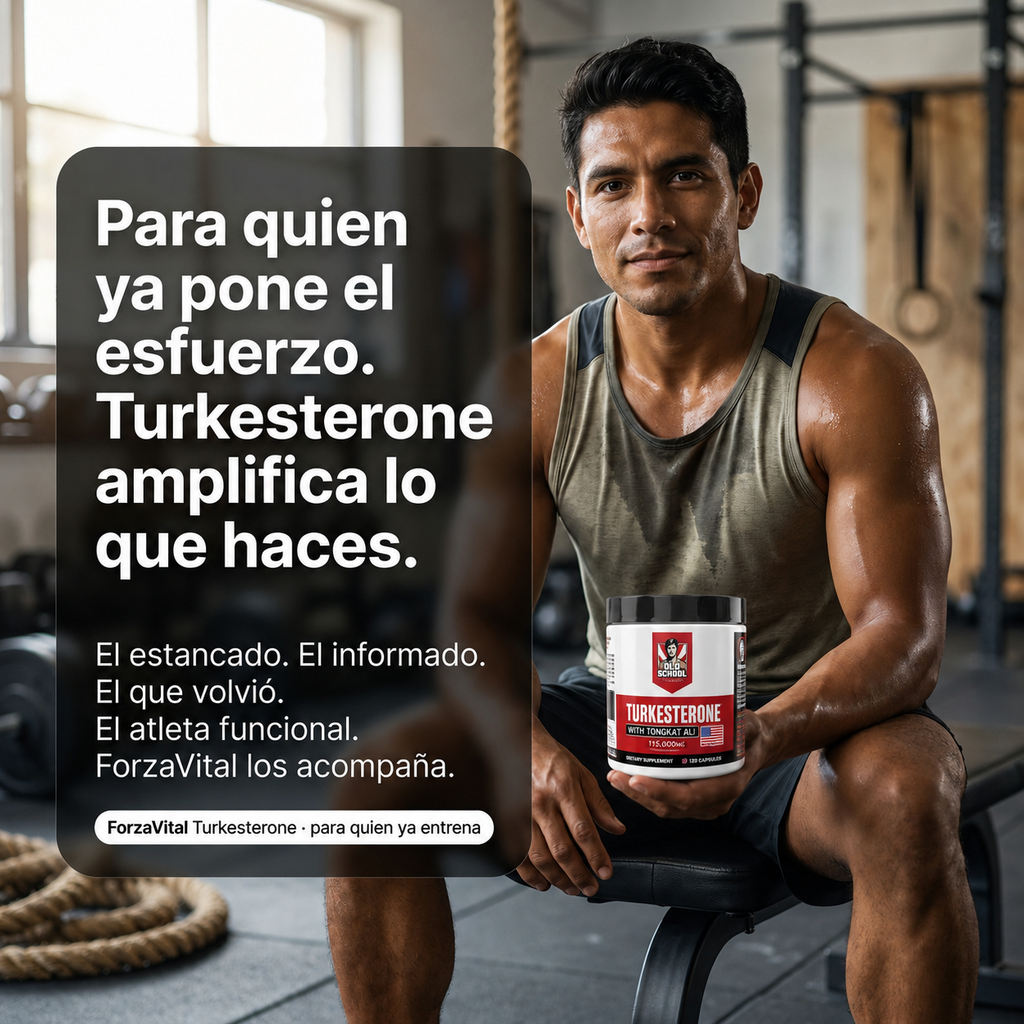 Turkesterone 120 Cápsulas | 2x1 OFERTA LIMITADA